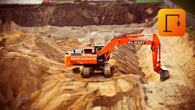 بوكلين للايجار في السعودية - رافعات الشموخ