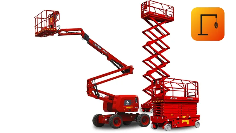 سقالات كهربائية للايجار في السعودية - رافعات الشموخ