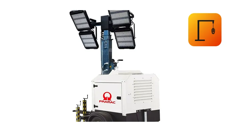 تاور لايت للايجار في السعودية - رافعات الشموخ